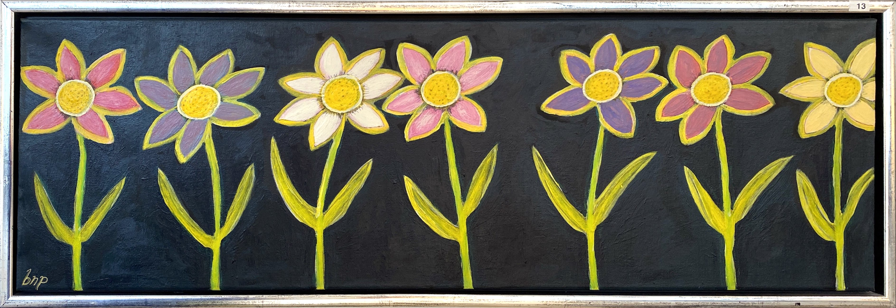 13 Blomsterrække